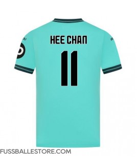 Günstige Wolves Hee-chan Hwang #11 Auswärtstrikot 2025-26 Kurzarm